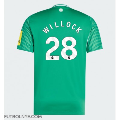 Camiseta Newcastle United Joe Willock #28 Visitante Equipación 2025-26 manga corta Camiseta Newcastle United Joe Willock #28 Visitante Equipación 2025-26 manga corta